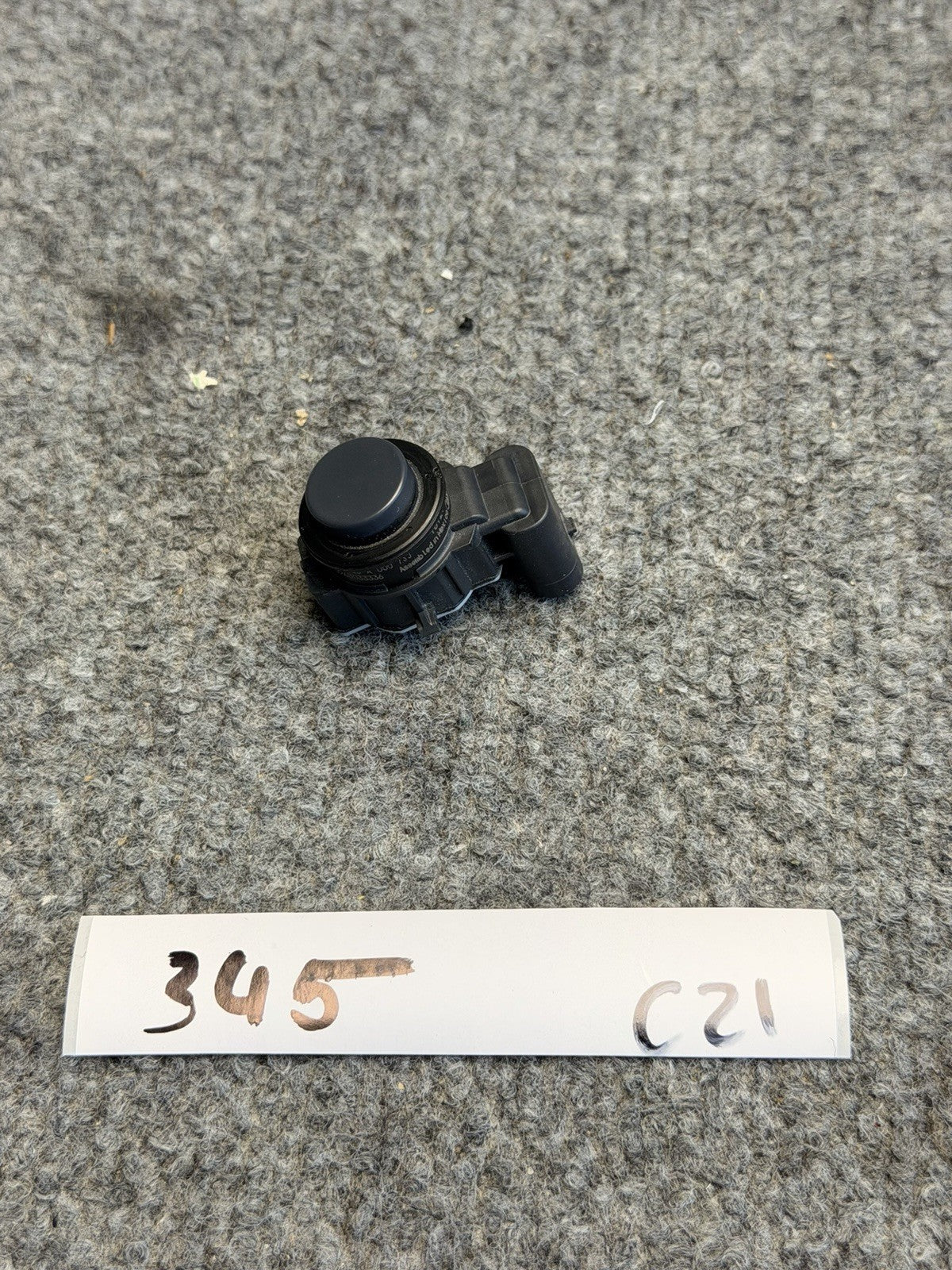 15-16 Tesla Model S X Park Assist Sensor Axial V2 Unpainted OEM 1048473-00-A