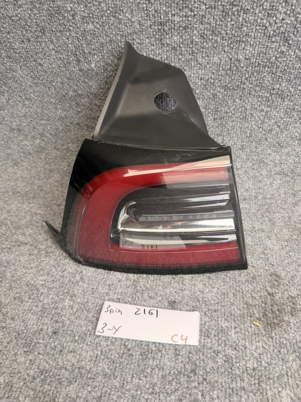2017-2023 Tesla Model 3 / Y Rear Left Driver Side Outer 3-Pin LED Tail Light OEM