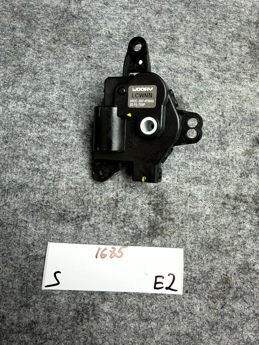 ♦️12–20 TESLA MODEL S HEATER FLAP SERVO MOTOR ACTUATOR HVCC OEM, D267-AP9BA02