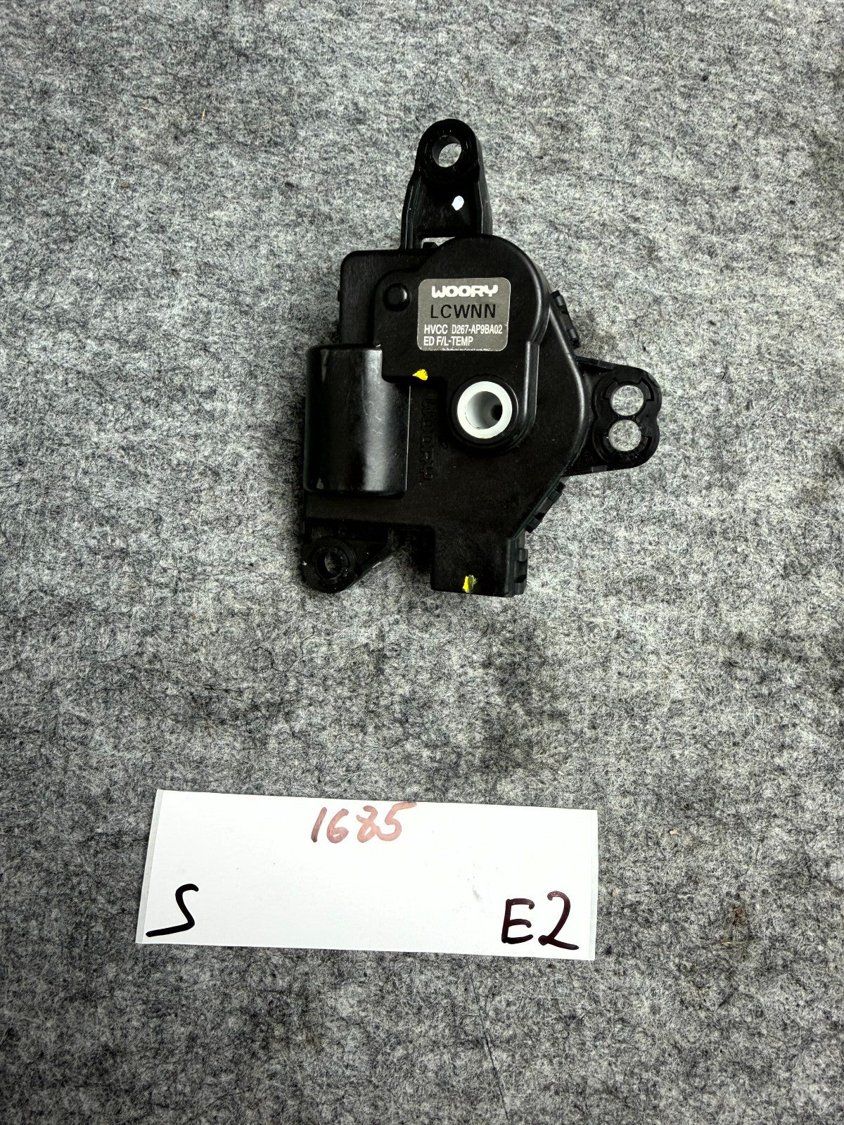 ♦️12–20 TESLA MODEL S HEATER FLAP SERVO MOTOR ACTUATOR HVCC OEM, D267-AP9BA02