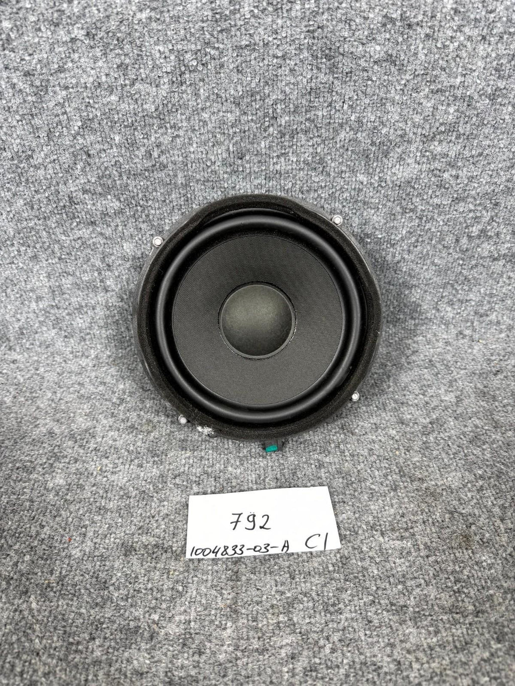 16-20 Tesla Model X Rear Left OR Right Door Audio Sound Speaker OEM, 100483303A