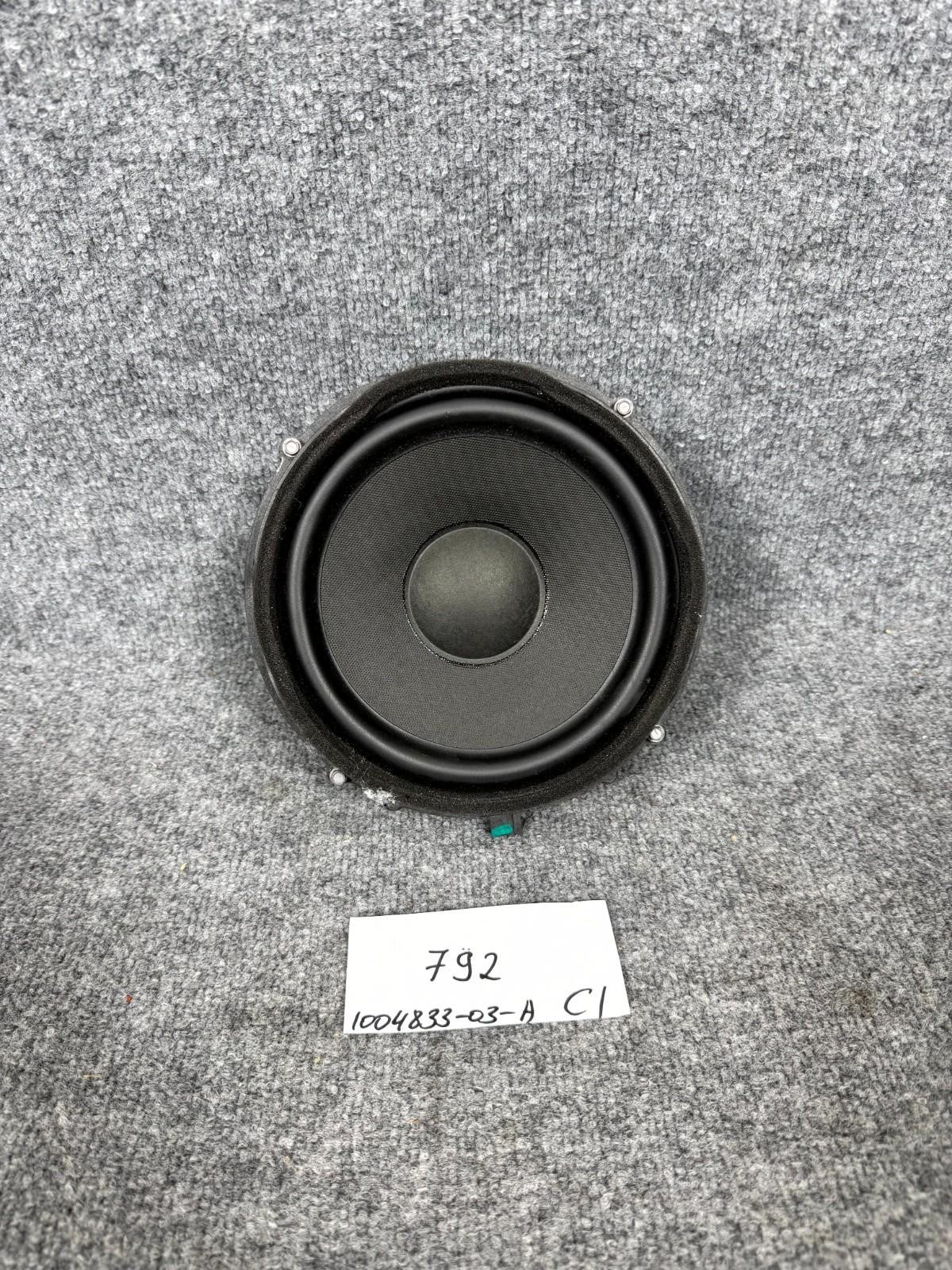 16-20 Tesla Model X Rear Left OR Right Door Audio Sound Speaker OEM, 100483303A