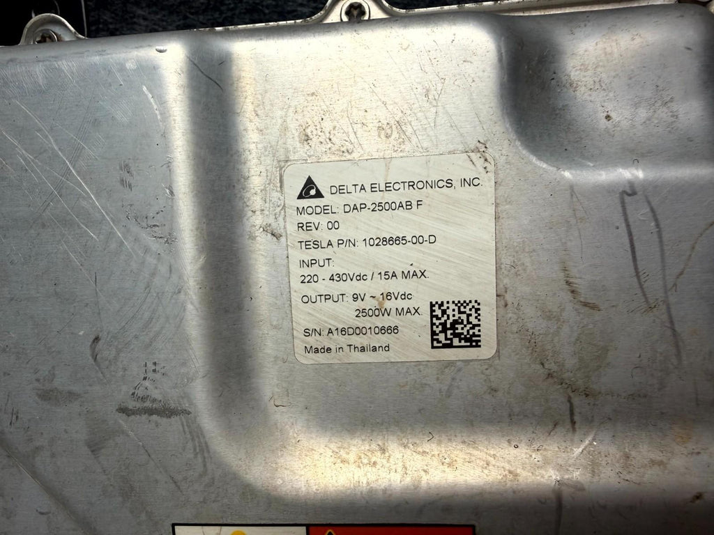 ♦️2012-2020 TESLA MODEL S DC CONVERTER HIGH VOLTAGE MODULE OEM, 1028665-00-D