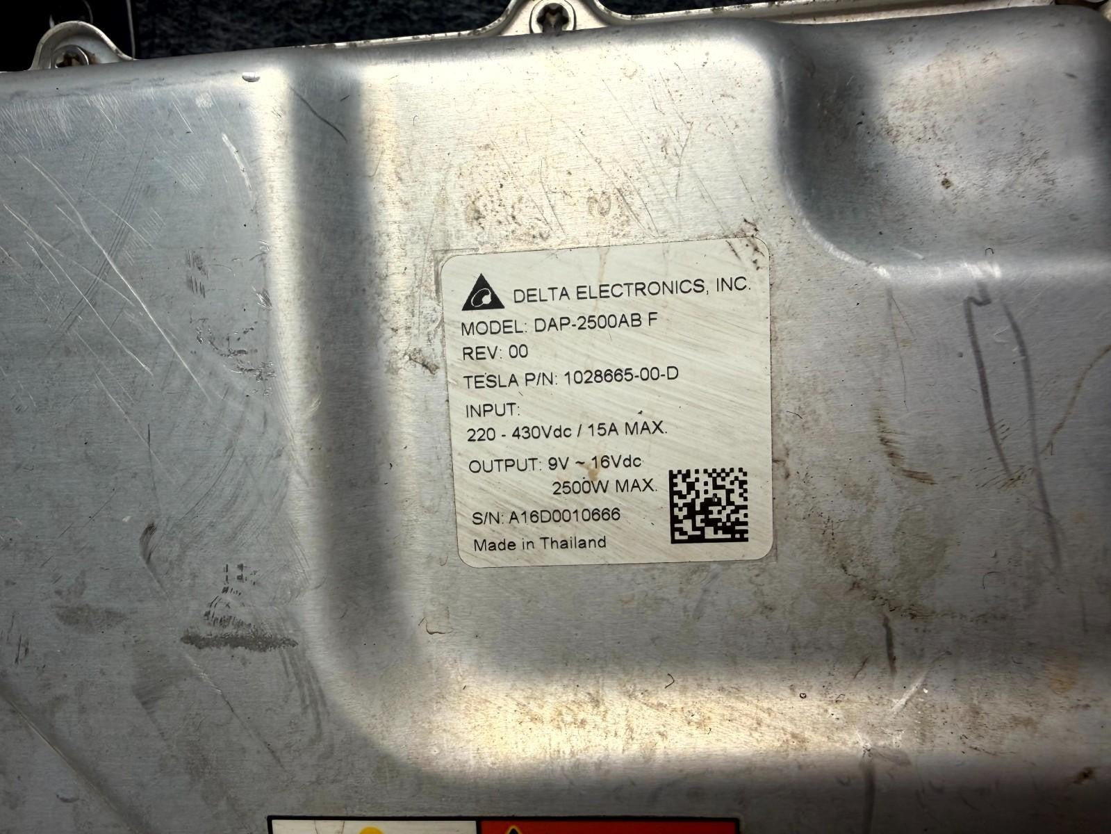 ♦️2012-2020 TESLA MODEL S DC CONVERTER HIGH VOLTAGE MODULE OEM, 1028665-00-D