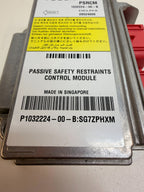 2016 - 2020 TESLA MODEL S Passive Safety Restraint Control Module 1032224-00-B