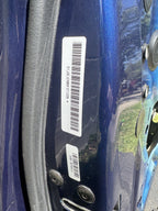 2018 - 2023 TESLA MODEL 3 FRONT LEFT DRIVER SIDE DOOR SHELL BLUE OEM
