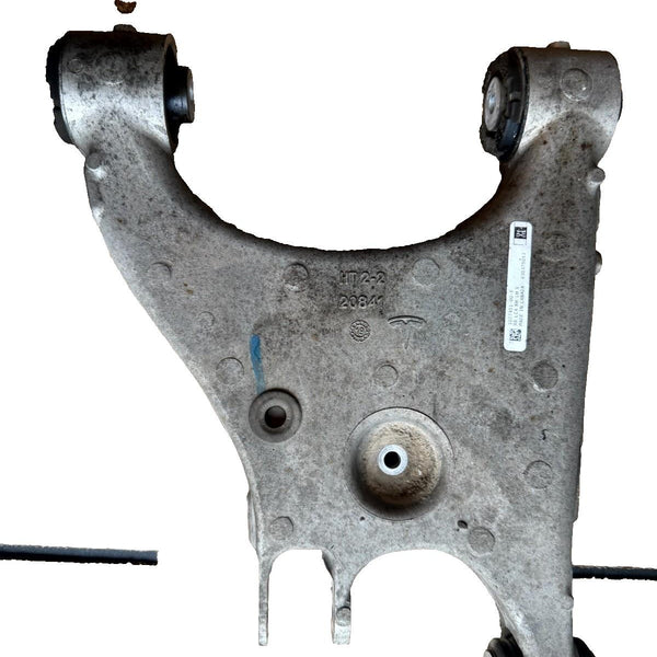 12-20 TESLA MODEL X S REAR LEFT & RIGHT LOWER CONTROL ARM OEM, 1027451-00-F