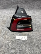 2017-2023 TESLA MODEL 3 REAR LEFT SIDE OUTER LED TAILLIGHT LAMP OEM, 107739700G