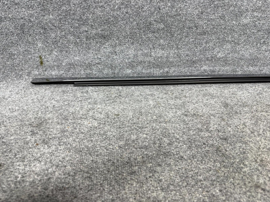 2016-2020 Tesla Model X Rear Right Upper Door Strip Molding OEM, 1032249-00-J