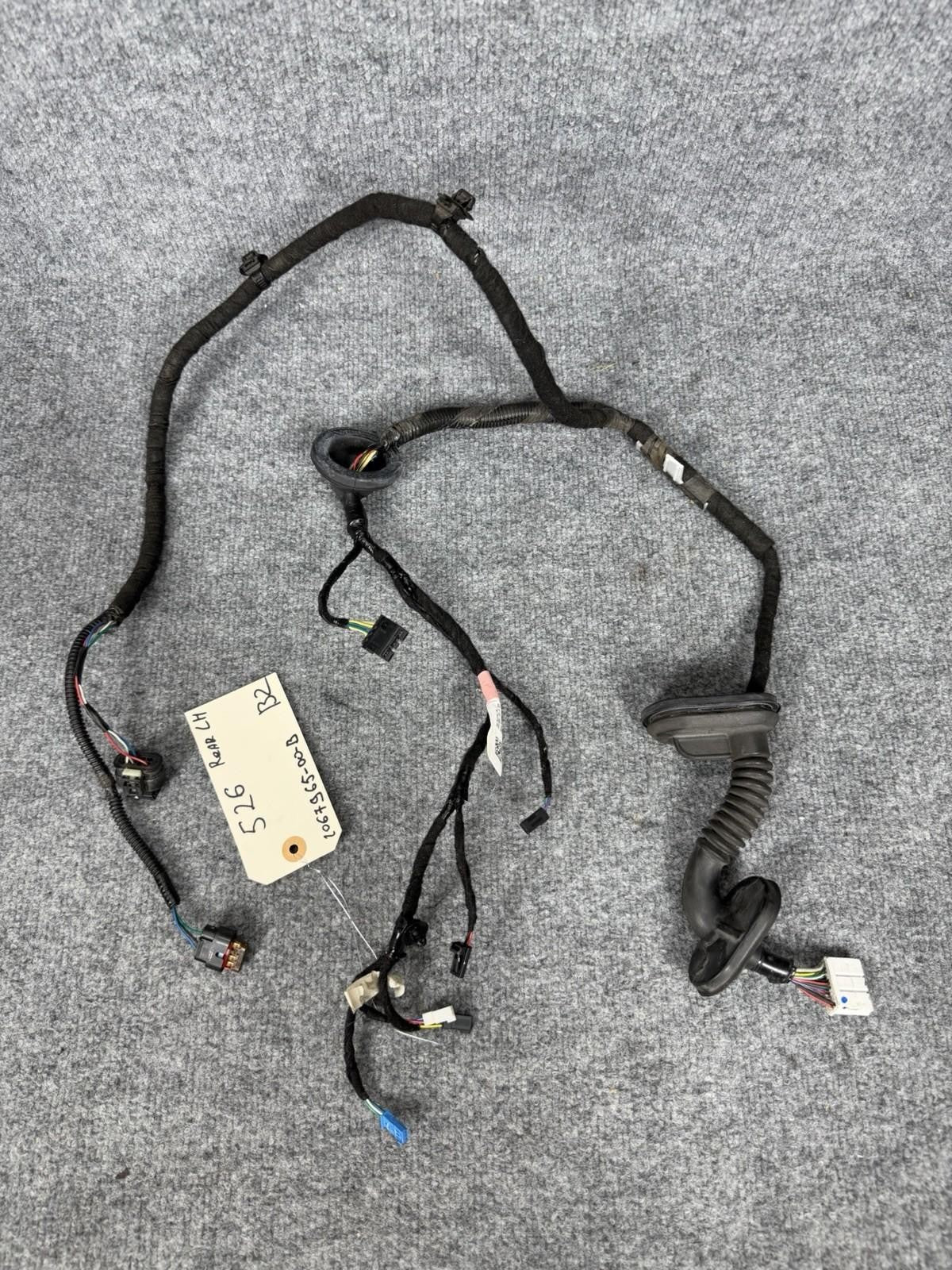 ♦️17-23 TESLA MODEL 3 REAR LEFT SIDE DOOR WIRING HARNESS CABLE OEM, 2067965-00-B