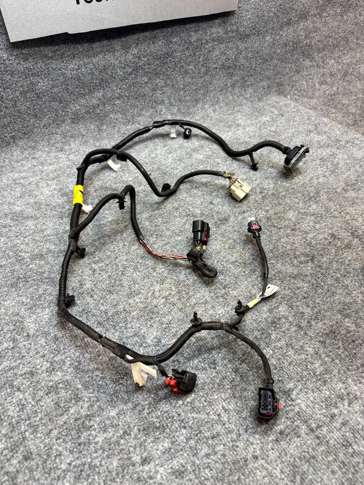 2017 - 2023 TESLA MODEL 3 REAR SUBFRAME WIRING HARNESS CABLE OEM, 2067968-01-C