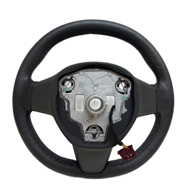 2020-2024 Tesla Model 3 Y Steering Wheel Leather Black Heated 1490214-00-B