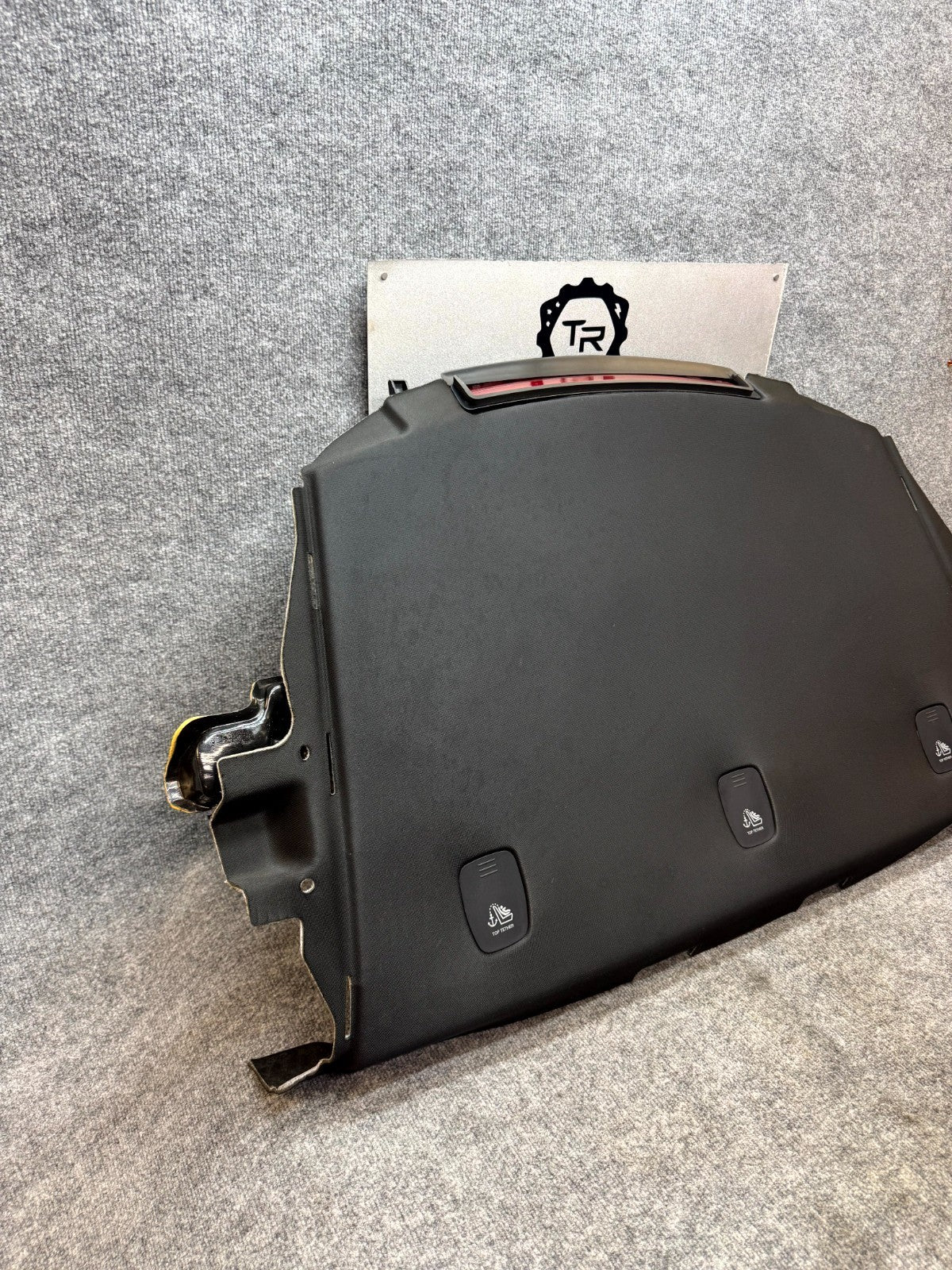 2017-2023 TESLA MODEL 3 REAR DECK SHELF COVER INNER PANEL OEM, 1099221-00-D