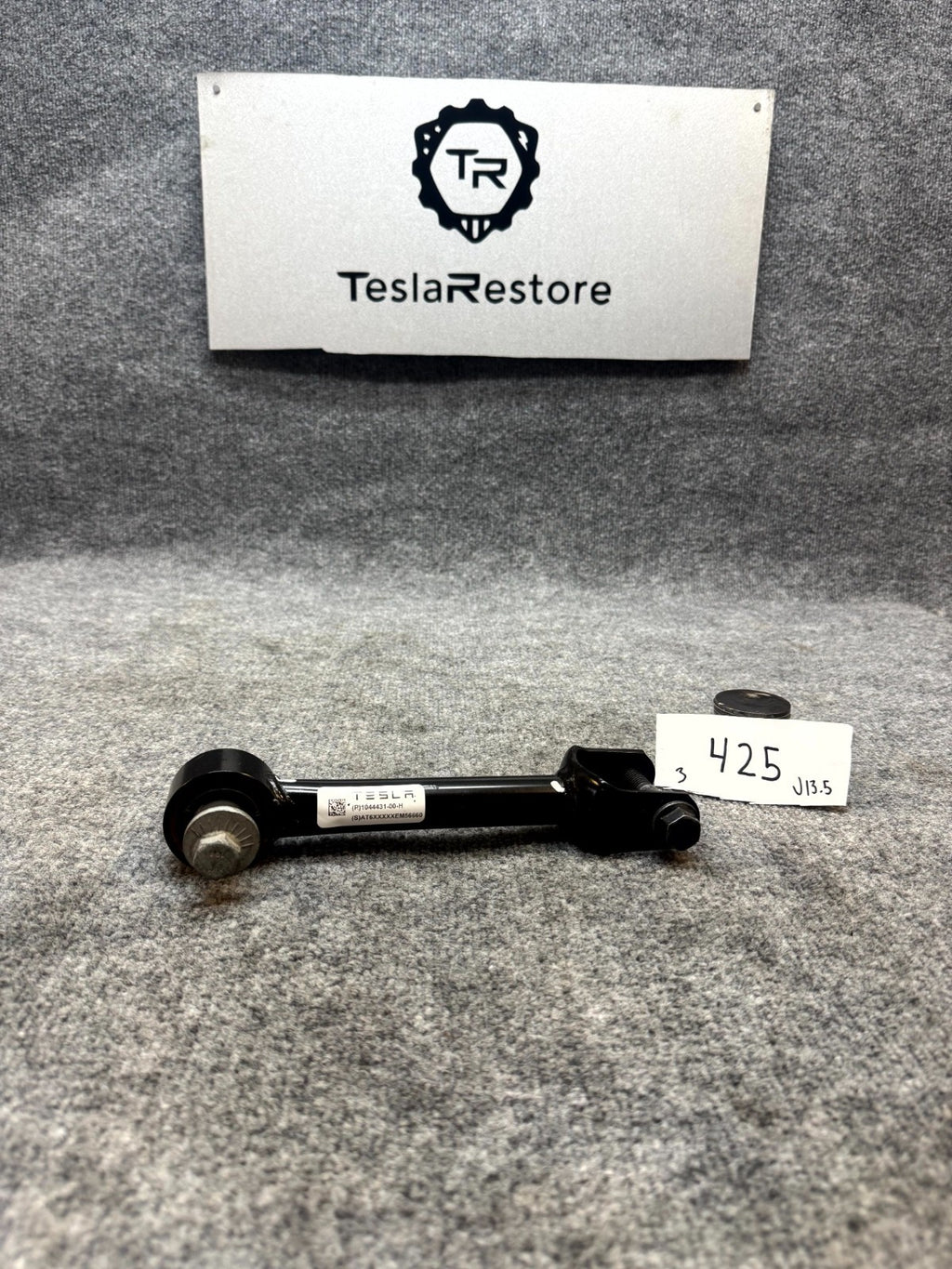 2017-2023 TESLA MODEL 3 REAR LEFT OR RIGHT UPPER CONTROL ARM OEM, 1044431-00-H