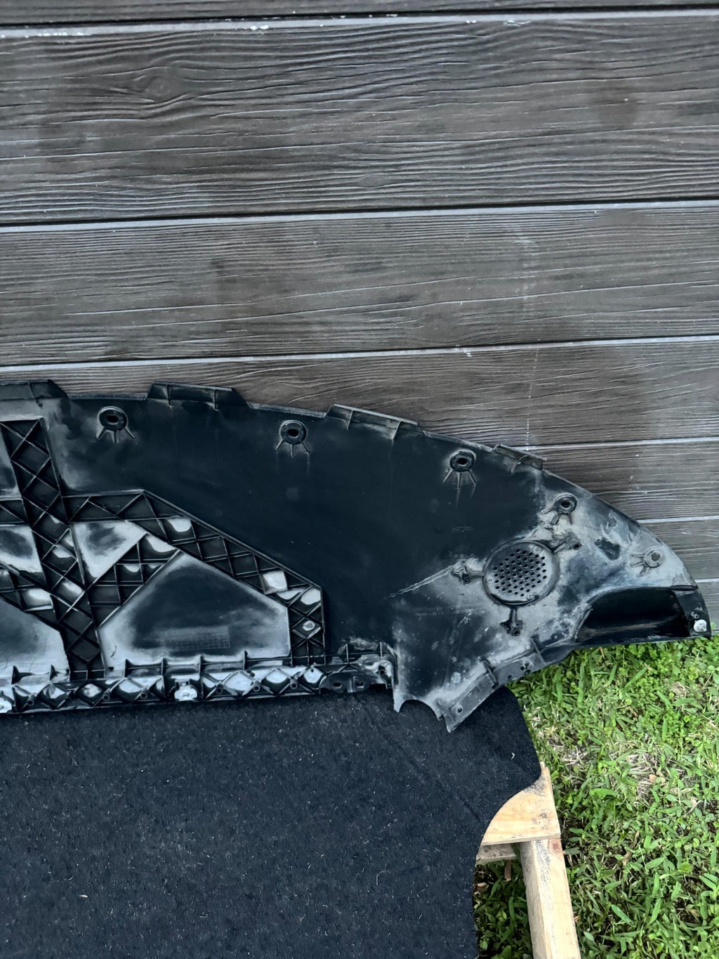 2017-2023 TESLA MODEL 3 FRONT BUMPER UNDERBODY LOWER BOARD COVER OEM, 108417400D