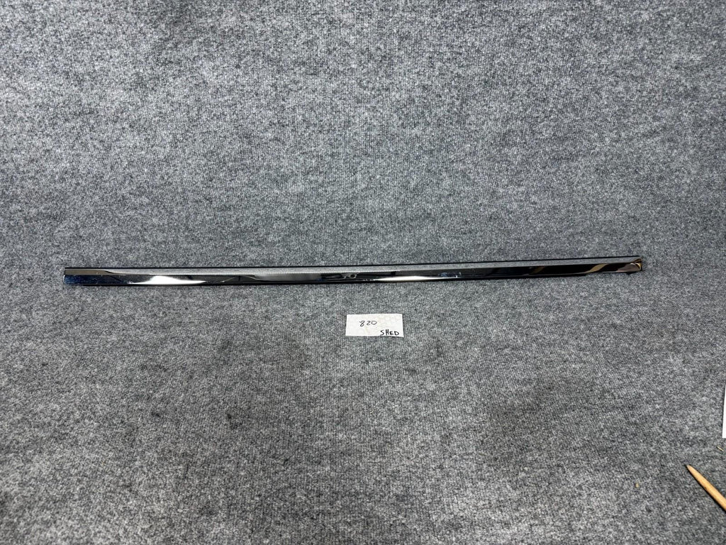 2012-2020 Tesla Model S Front Right Door Chrome Belt Molding OEM, 1038394-00-A