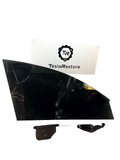 2020-2024 TESLA MODEL Y FRONT LEFT DRIVER SIDE DOOR WINDOW GLASS OEM, 43R-014955