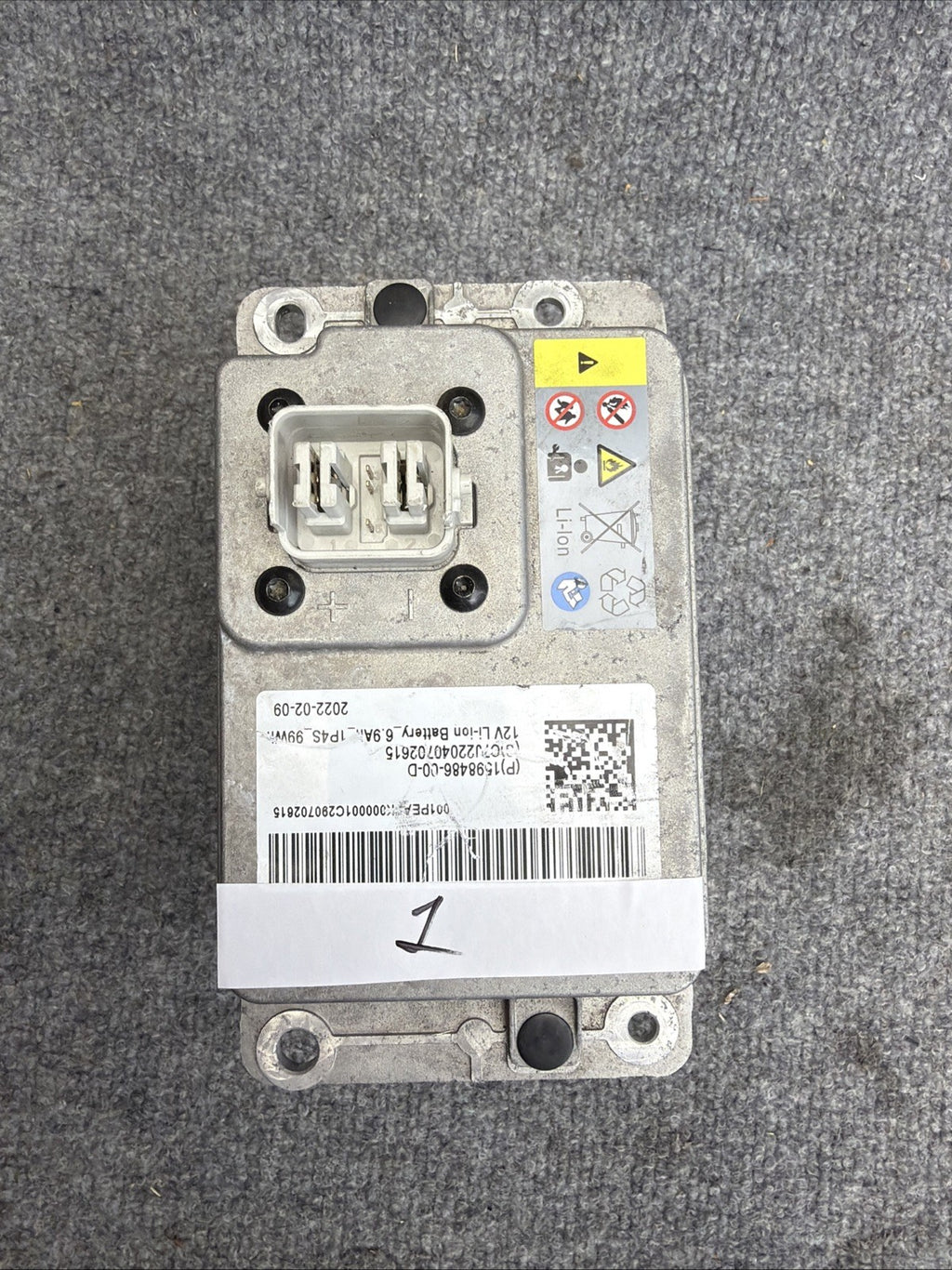 2021-2023 Telsa Li-ion low voltage 16V battery 1598486-00-D OEM