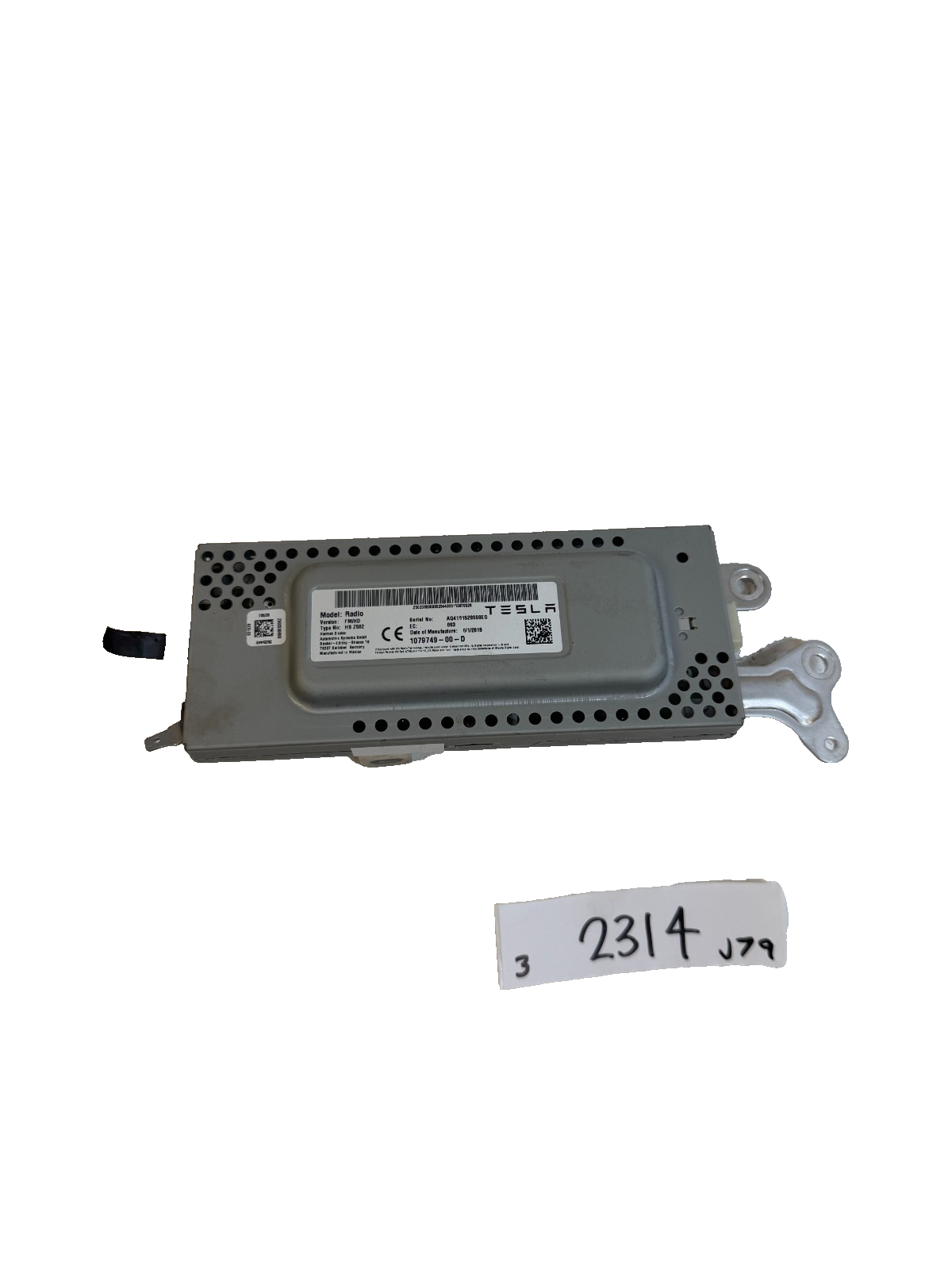 2017-2023 Tesla Model 3 FM HD Radio Receiver Control Module OEM 1079749-00-D