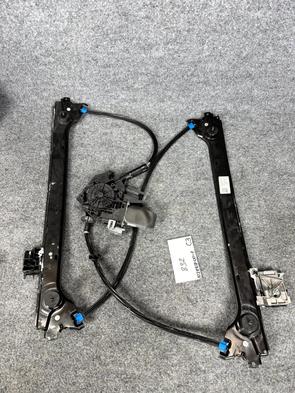 2016-2020 Tesla Model X Front Left Side Window Motor Regulator OEM, 1028818-00-F