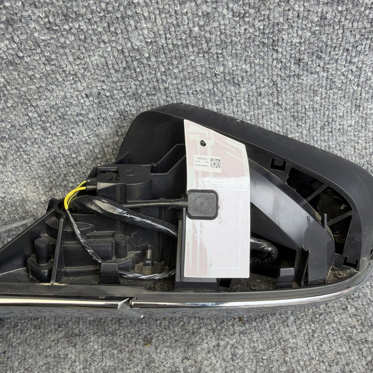 2012 - 2020 TESLA MODEL S LEFT DOOR MIRROR DRIVER SIDE CHROME 1041317-00-G Blue