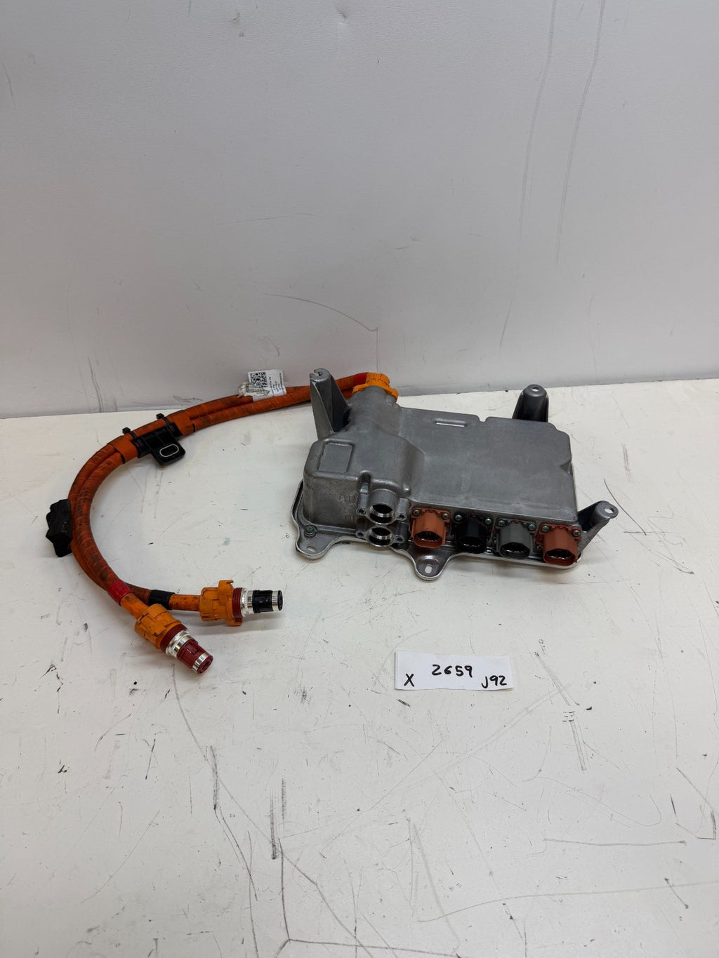 2016-2020 Tesla Model X Front High Voltage Distribution Junction Box w/ Harness