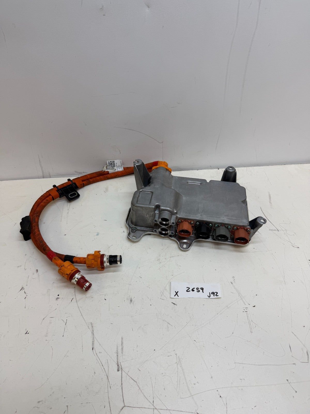 2016-2020 Tesla Model X Front High Voltage Distribution Junction Box w/ Harness