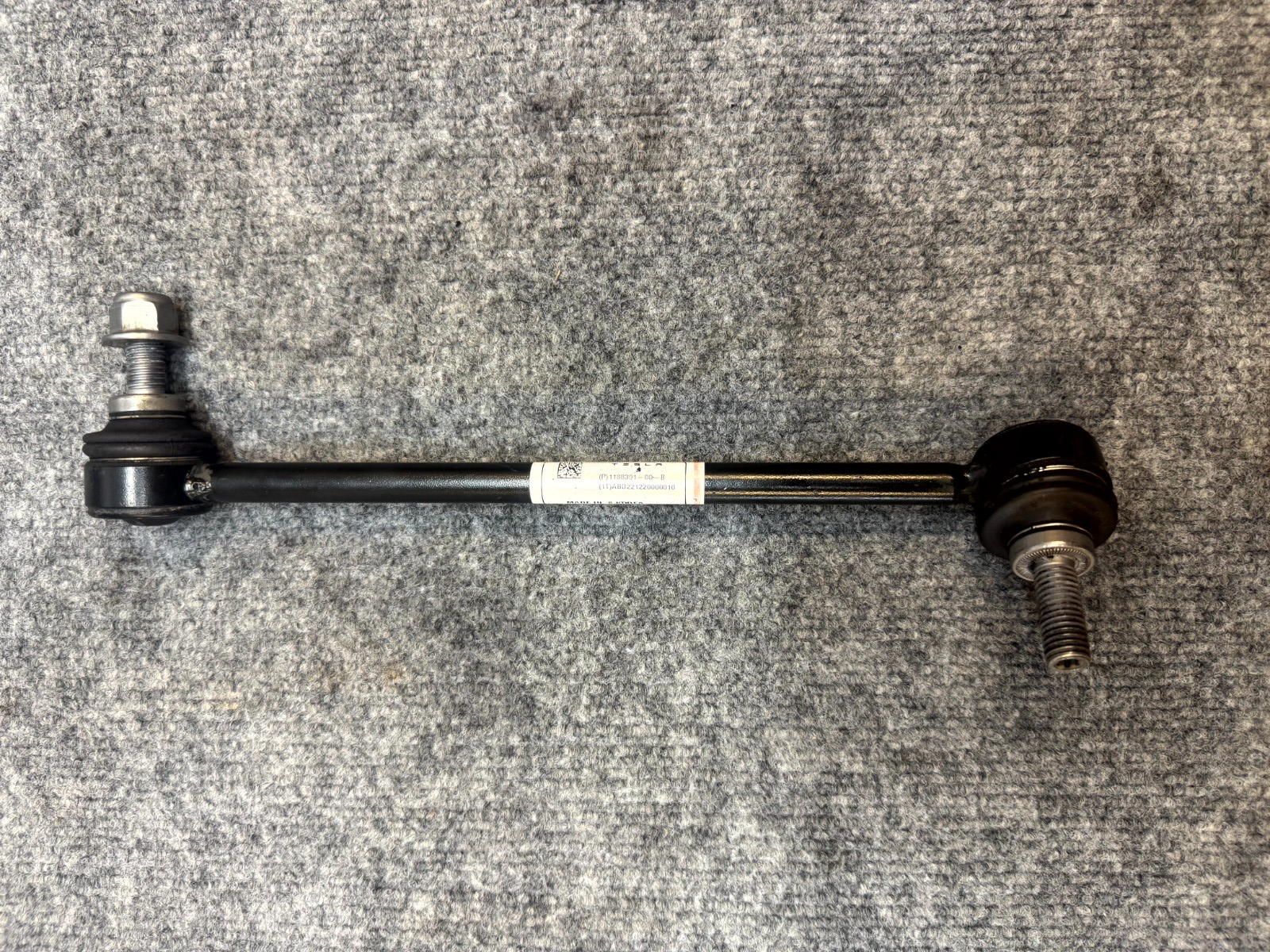 2017-2023 TESLA MODEL 3 FRONT SUSPENSION STABILIZER SWAY BAR OEM, 1188391-00-B