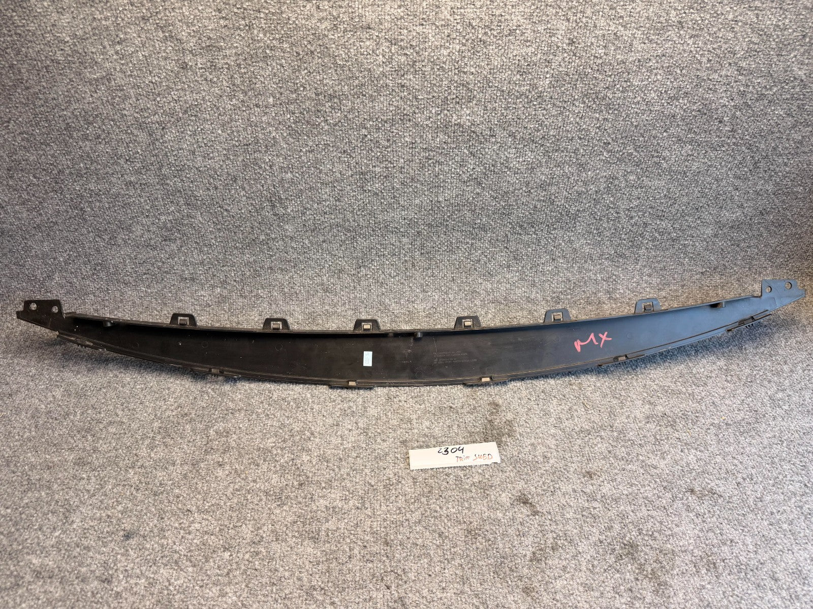 16-20 Model X Front Bumper Fascia Lower Grille Lower Closing Panel 1050211-00-G
