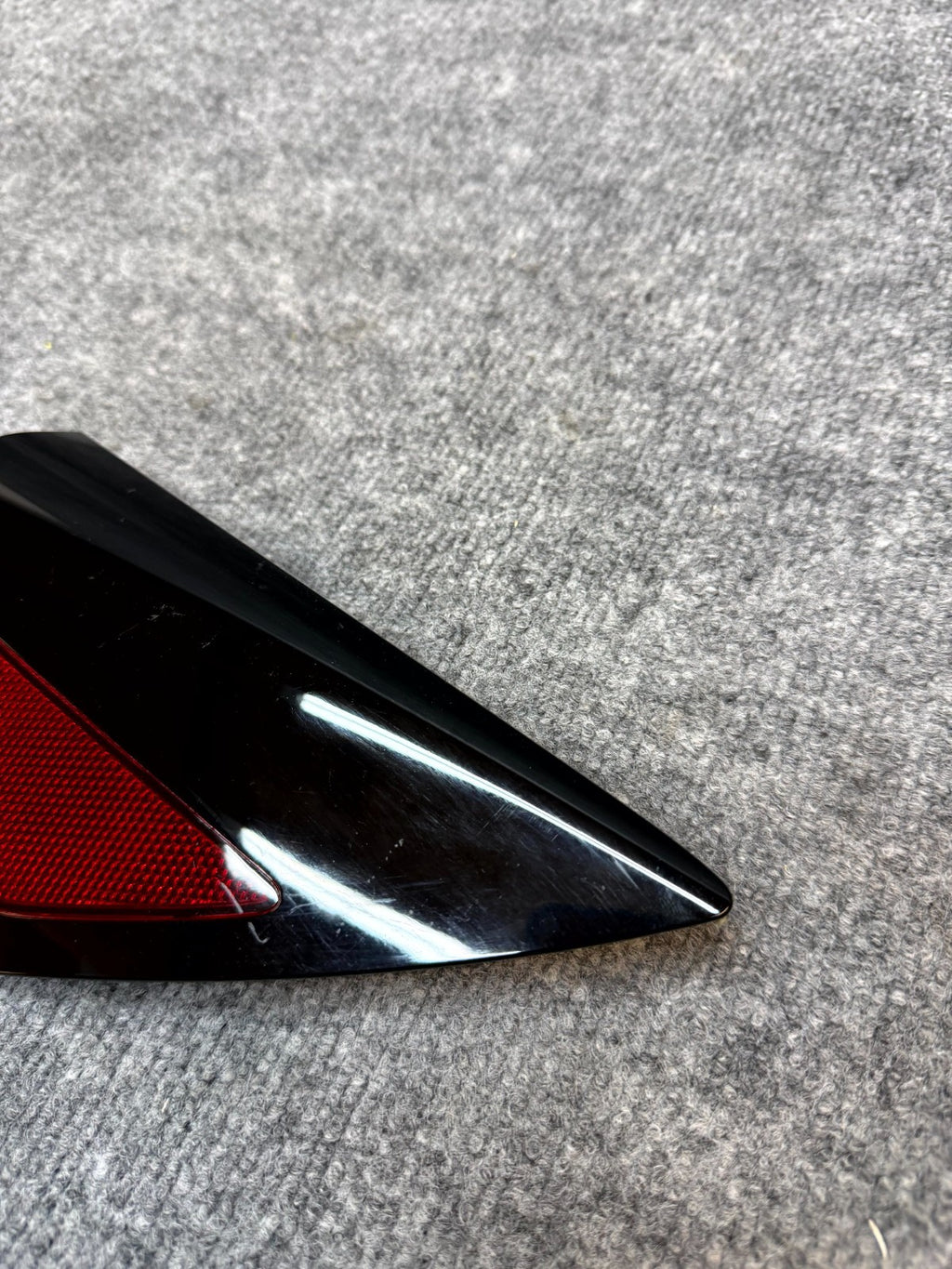 2017-2024 TESLA MODEL 3 Y REAR RIGHT CHARGE PORT DOOR REFLECTOR OEM 1518783-10-B