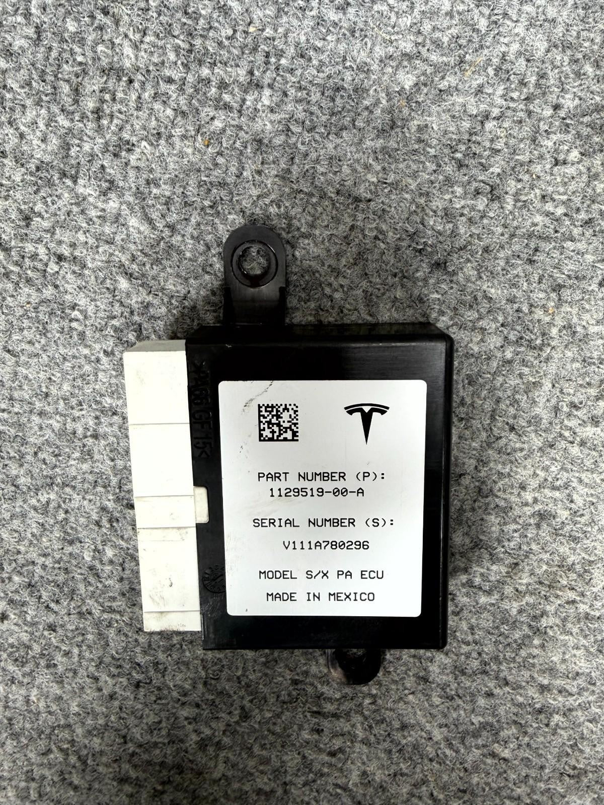 16-20 Tesla Model X S Parking Park Assist Control Module Unit OEM, 1129519-00-A