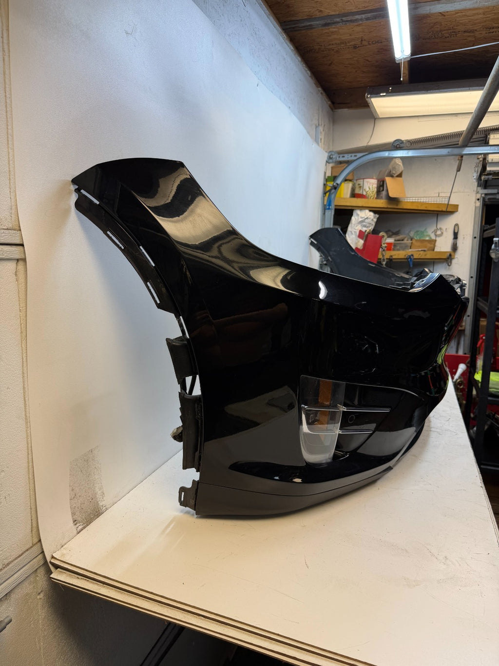2016-2020 Tesla Model X Front Bumper Cover Complete Black
