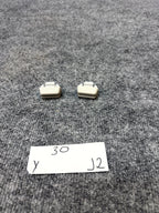 2020-2025 TESLA MODEL S HEADLINER MAGNETIC VISOR CHECK STOP SET OEM, 1533088-00
