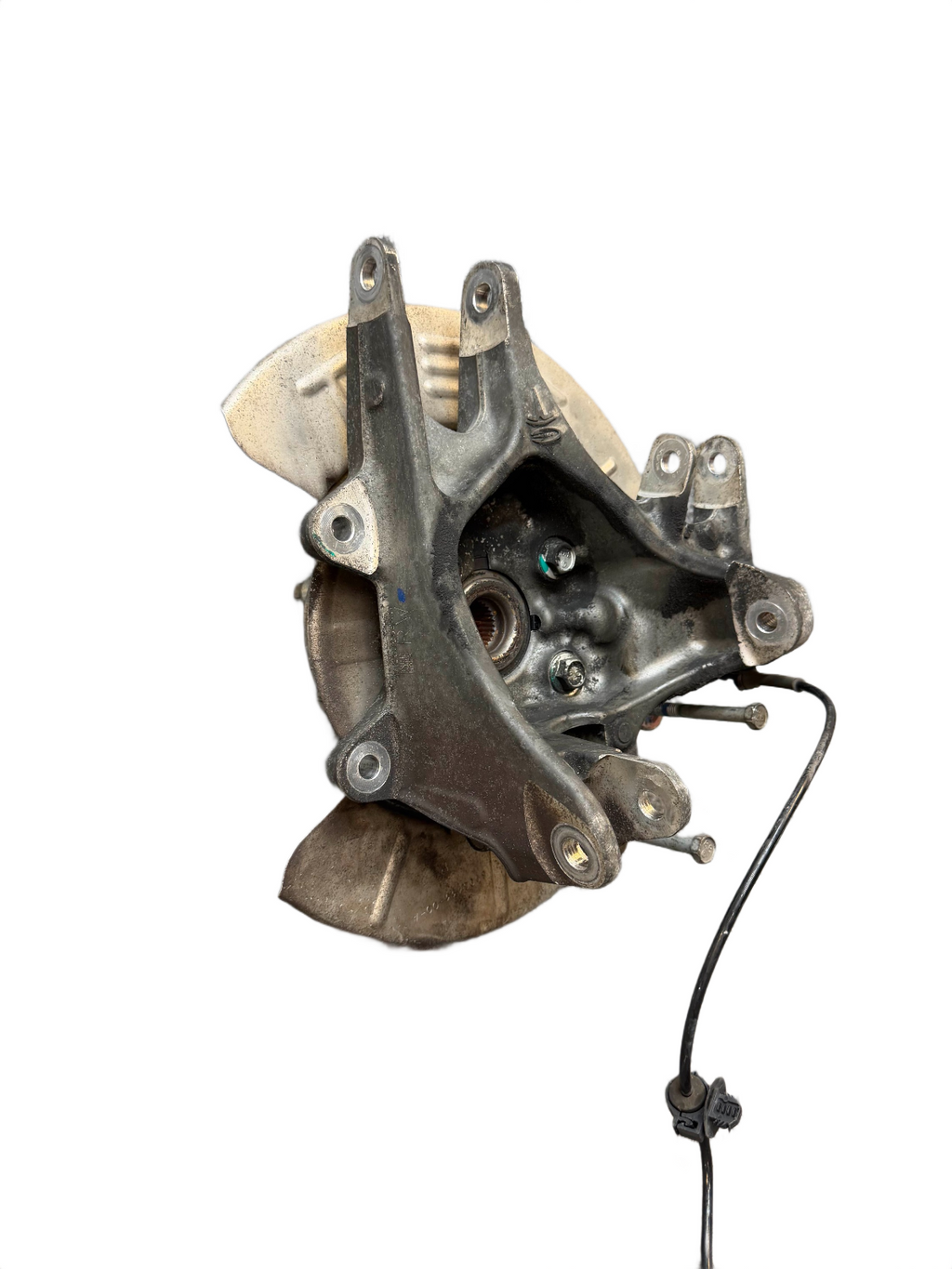 17-23 Tesla Model S Rear Right Side Spindle Knuckle Hub Assembly  6006433-00-A