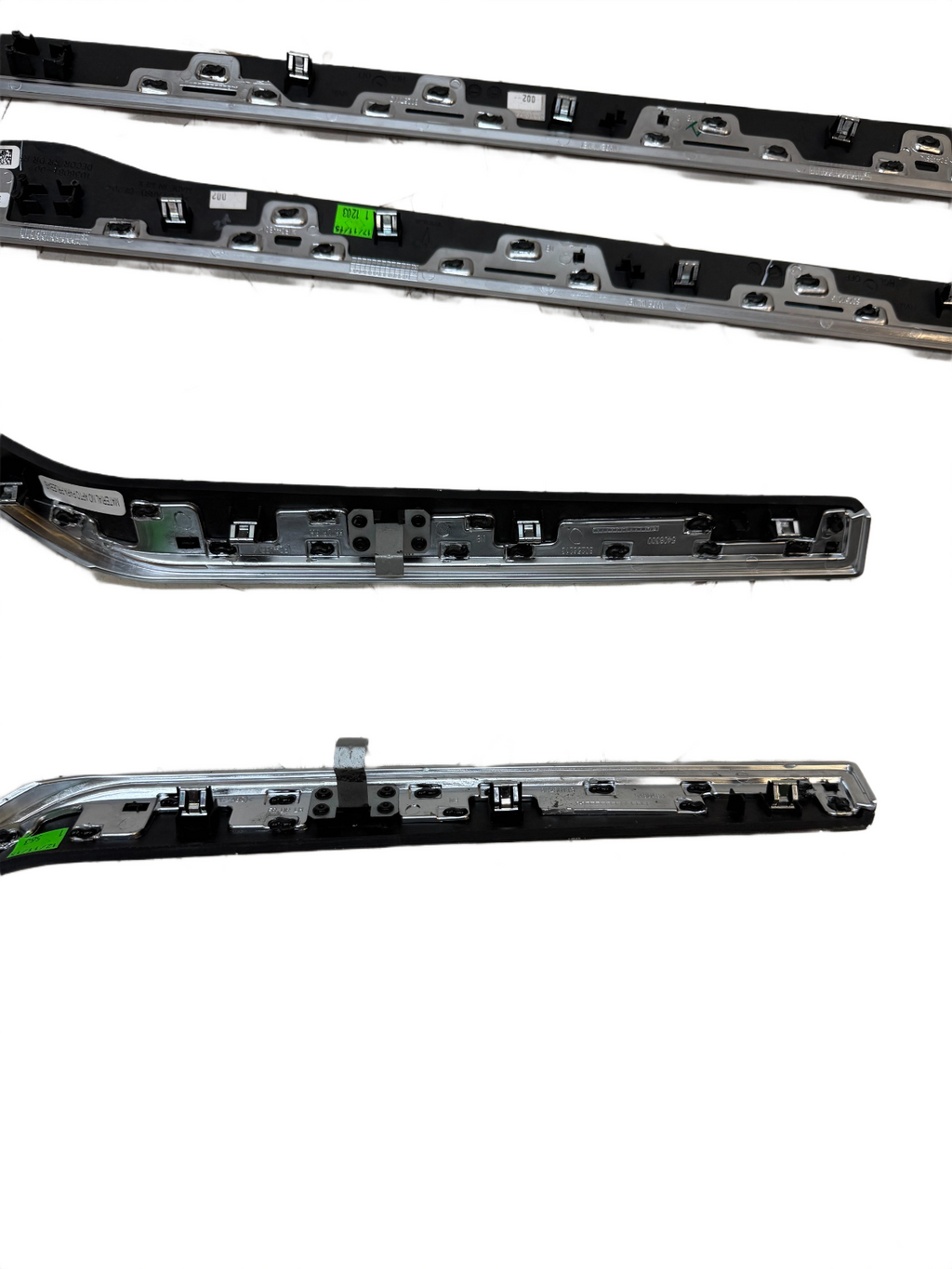 2016-2020 TESLA MODEL X INTERIOR DOOR MOLDING COVER & DASH PANEL SET OEM