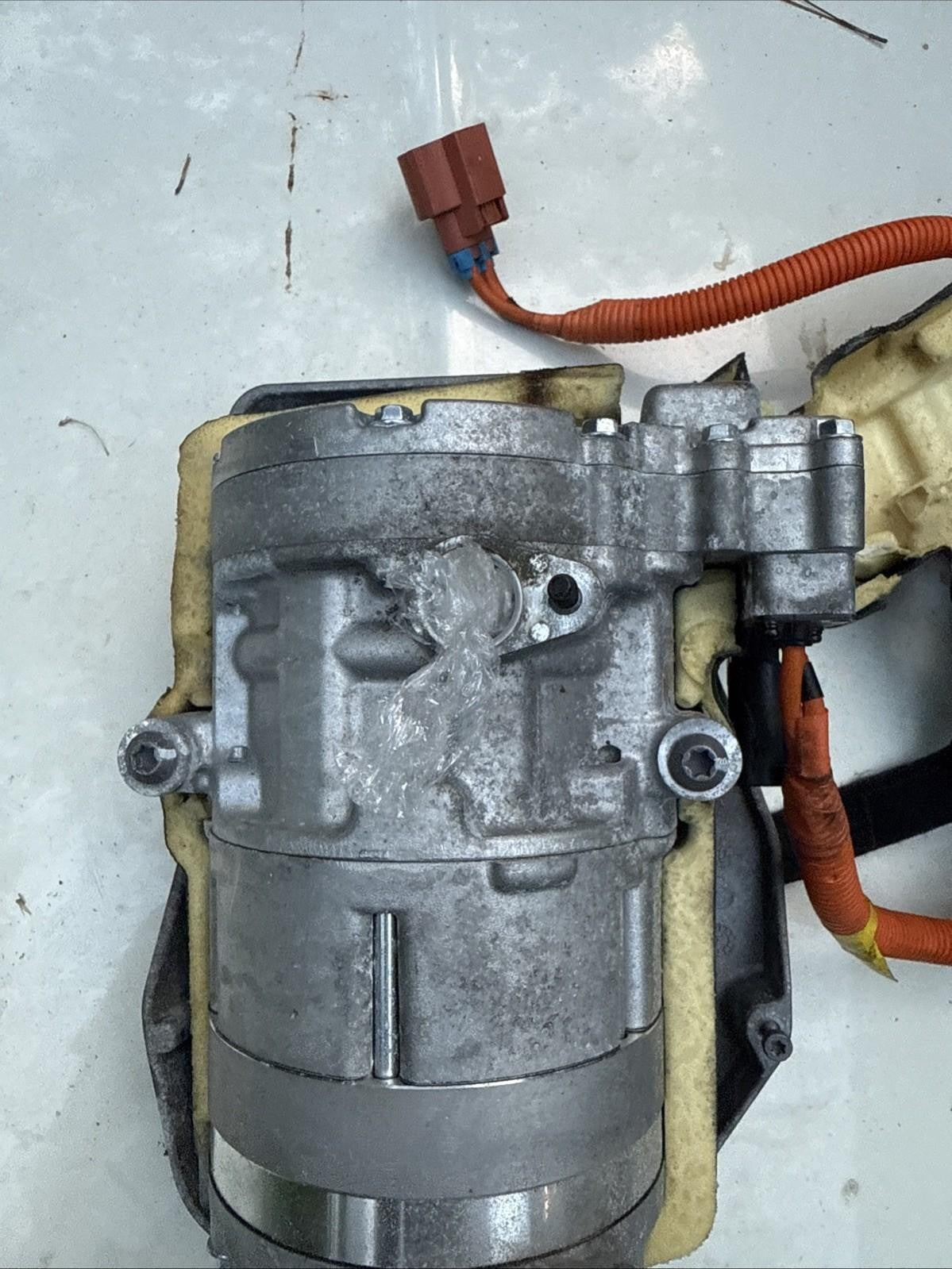 ♦️12-16 TESLA MODEL S ELECTRIC AC AIR COMPRESSOR PUMP ASSEMBLY OEM, 1028398-00-f