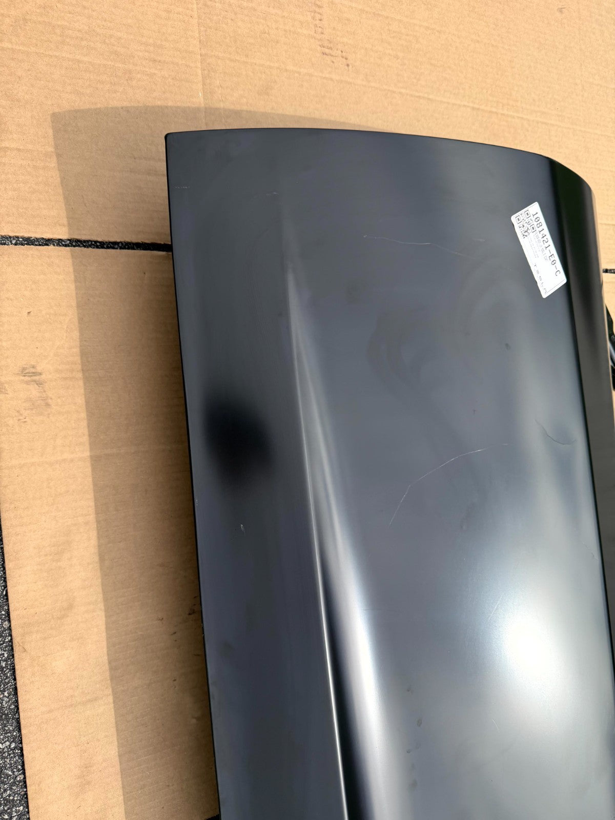 2017 - 2023 TESLA MODEL 3 FRONT LEFT DRIVER SIDE DOOR SHELL OEM, 1081421-E0-C