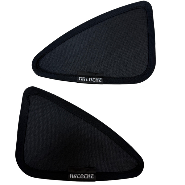 2017-2023 Tesla Model 3 Rear Side Quarter Window Sunshades Set Black