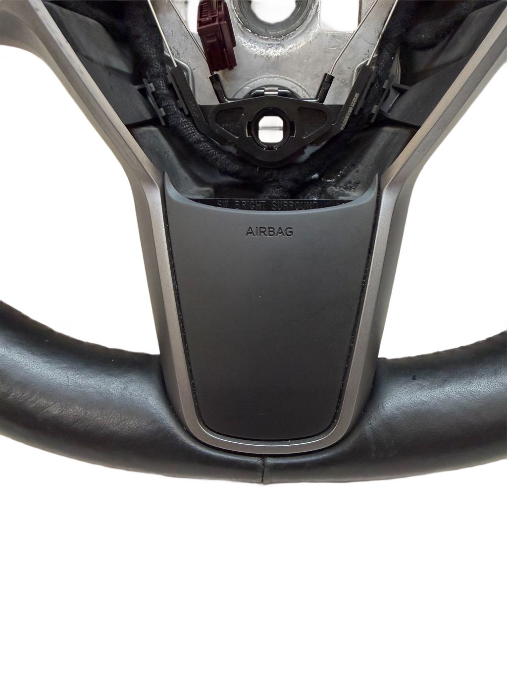 2017-23 Tesla Model 3 Y Steering Wheel Black Leather with Switches 1105324-00-J
