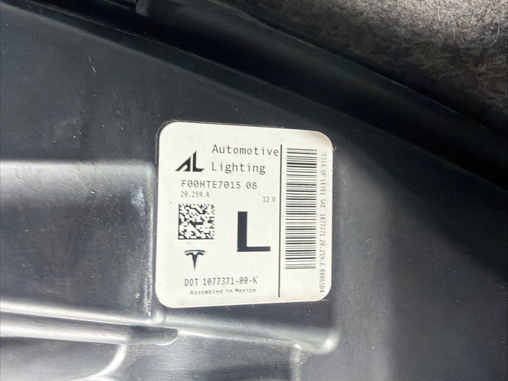 ♦️2017 2018 2019 2020 Tesla Model 3 Headlight LH Driver Left OEM LED Reflector