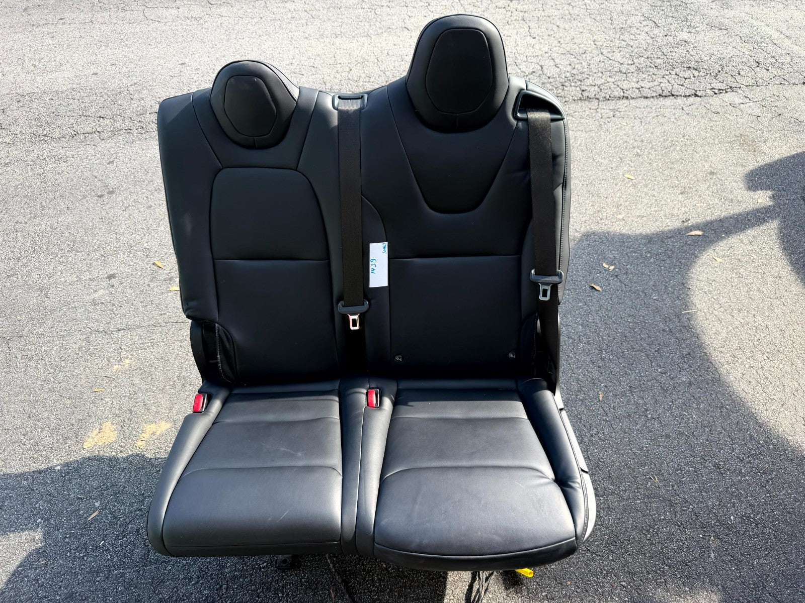 ♦️2016-2023 TESLA MODEL X 3 REAR LEFT SIDE FULL SEAT ASSEMBLY OEM, 1110251-00-C