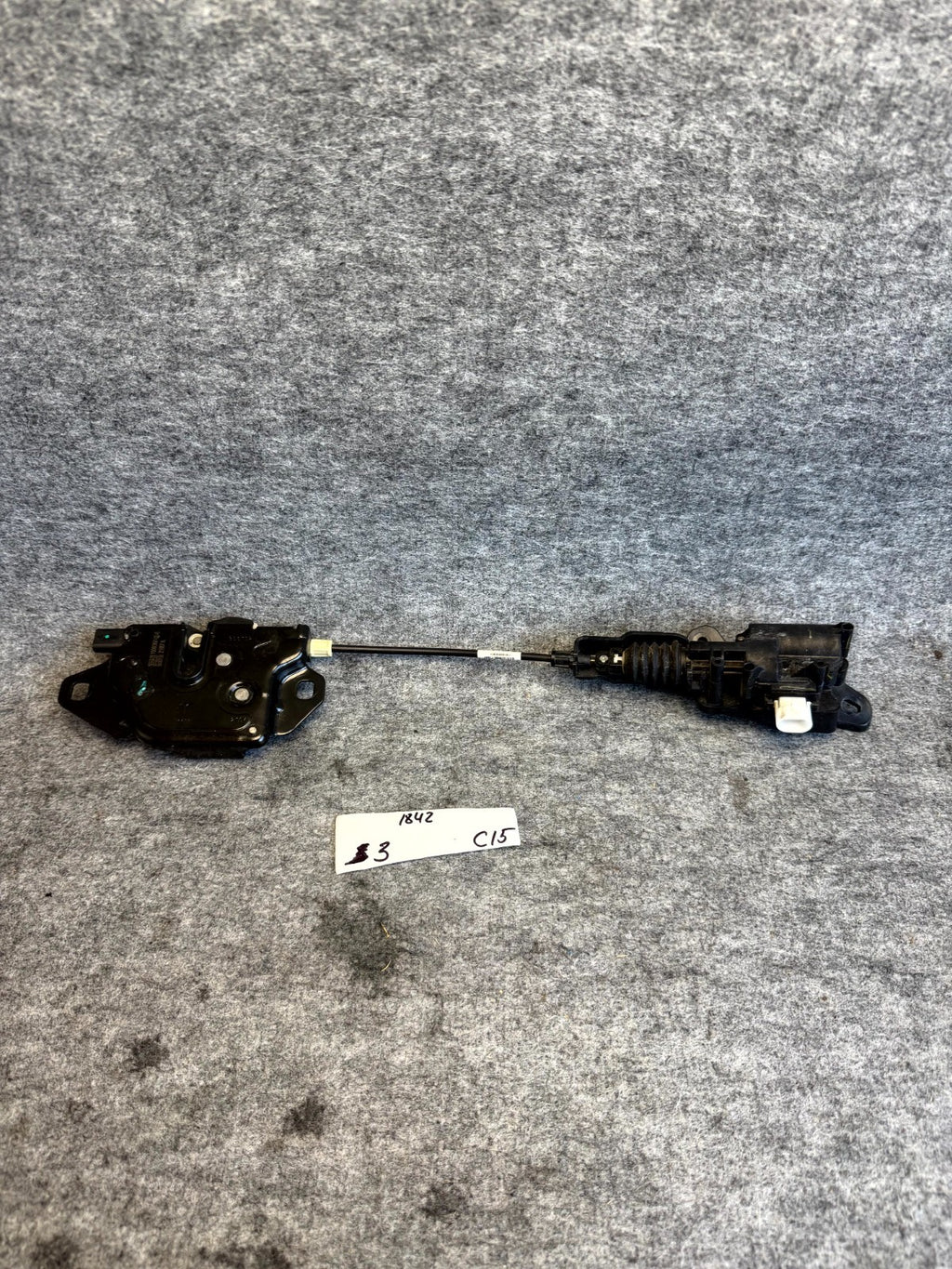 ♦️17-23 TESLA MODEL 3 FRONT HOOD LOCK LATCH ACTUATOR ASSEMBLY OEM, 1500397-00-E