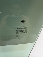 2012-2020 Tesla Model S Front LH Door Window Glass Left 43R-001074