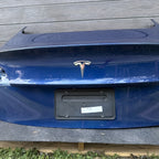 2017-2023 Tesla Model 3 Rear Trunk Tailgate Liftgate Deck Lid Shell Panel BLUE