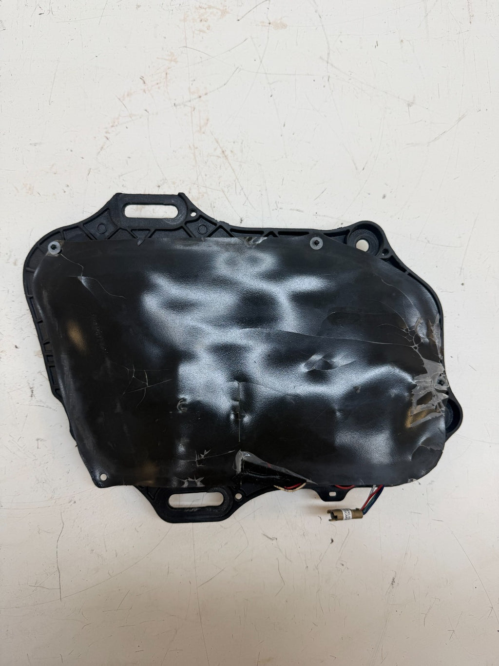12-16 Tesla Model S Rear Exterior Door Handle Outside Outer Left 1008982