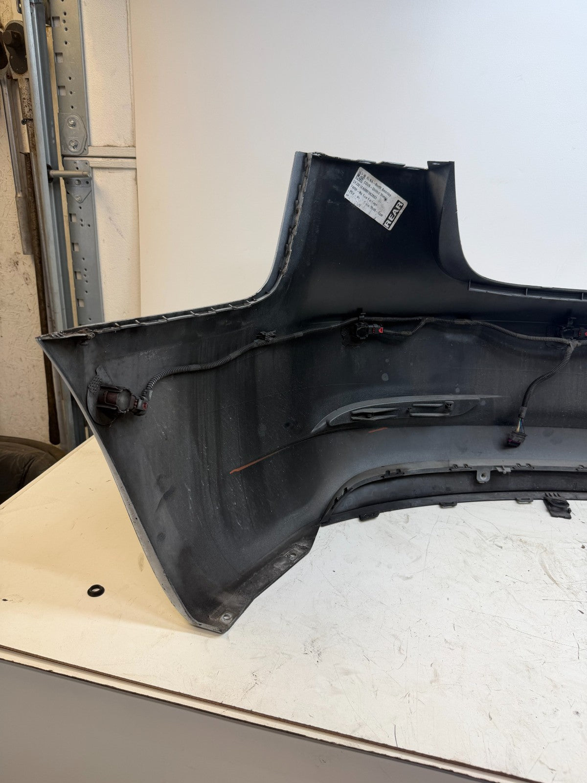 2017-2023 Tesla Model 3 Rear Bumper Cover w/ Sensor Holes