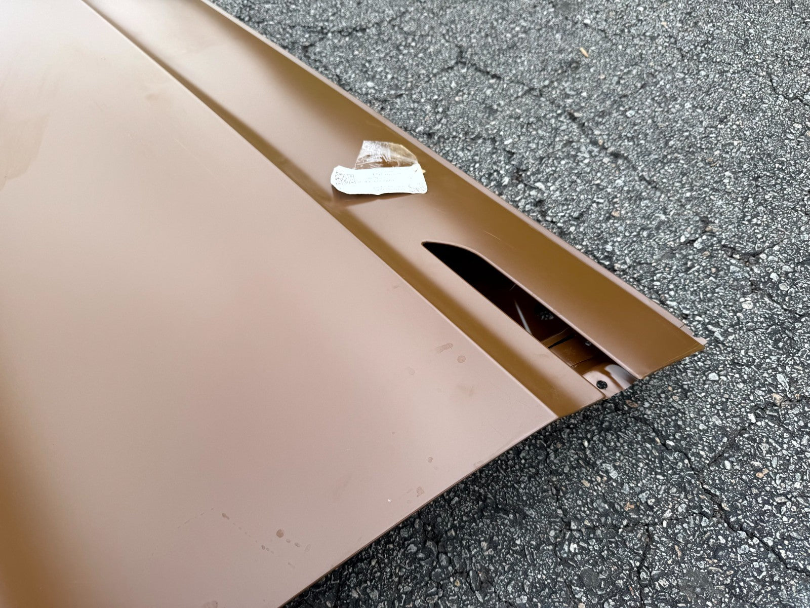 2016 - 2026 TESLA MODEL X FRONT LEFT DRIVER SIDE DOOR SHELL OEM, 1570495-E0-A