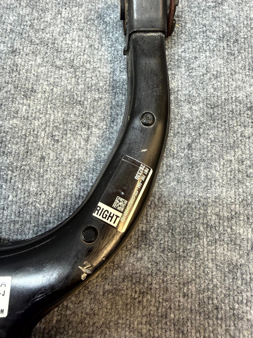 2020 - 2024 TESLA MODEL Y FRONT RIGHT UPPER CONTROL ARM OEM, 1044326-00-J