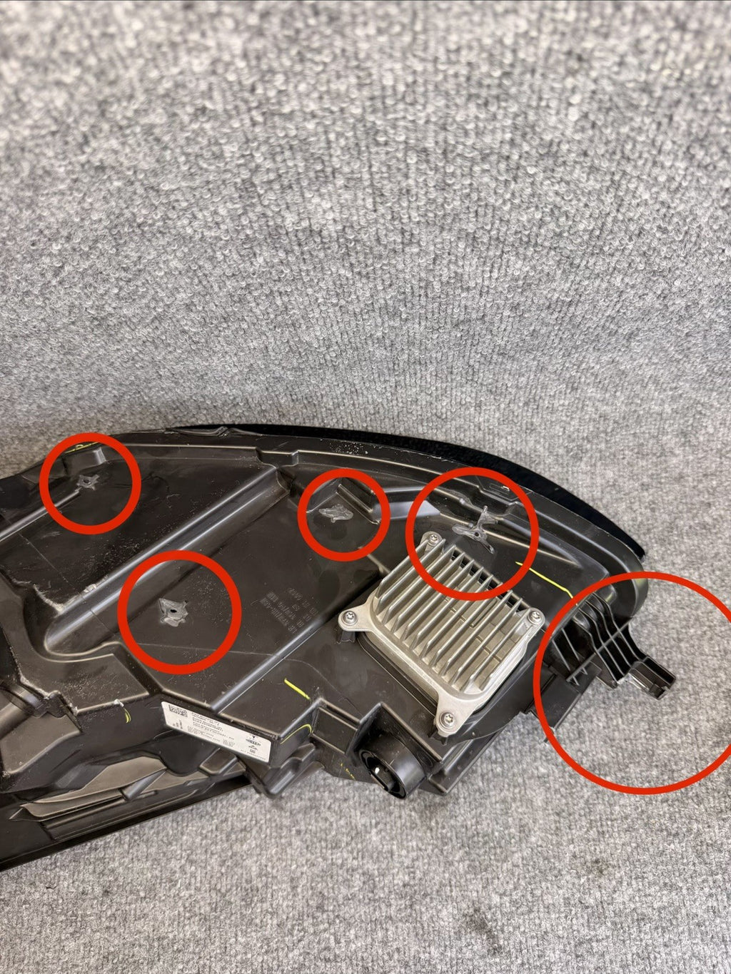 DMG⚠️ 20-24 Tesla Model 3-Y Front Right Headlight Projector RH 1514953-00-E