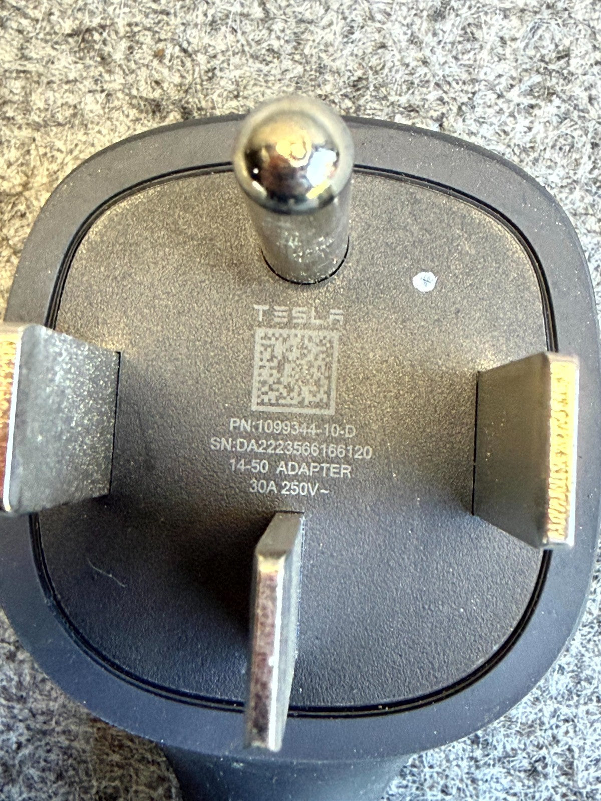 ♦️TESLA MODEL S X 3 NEMA 14-50 ADAPTER GEN 2 MOBILE CONNECTOR OEM, 1099344-10-D
